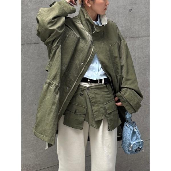 ブルゾン ジャンバー PIGMENT DYE M-65 JACKET レディース