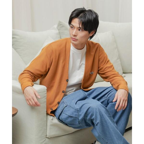 「PENNEYS」 ニットカーディガン「BEAMS HEARTコラボ」 MEDIUM イエロー系その...