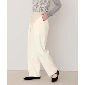 「titivate」 スラックス L オフホワイト レディース