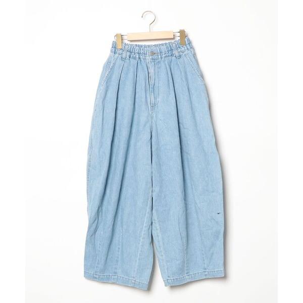 「HARVESTY」 デニムパンツ 1 ブルー レディース