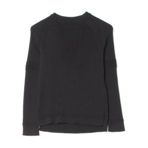 「mintdesigns」 長袖ニット 2 ブラック レディース