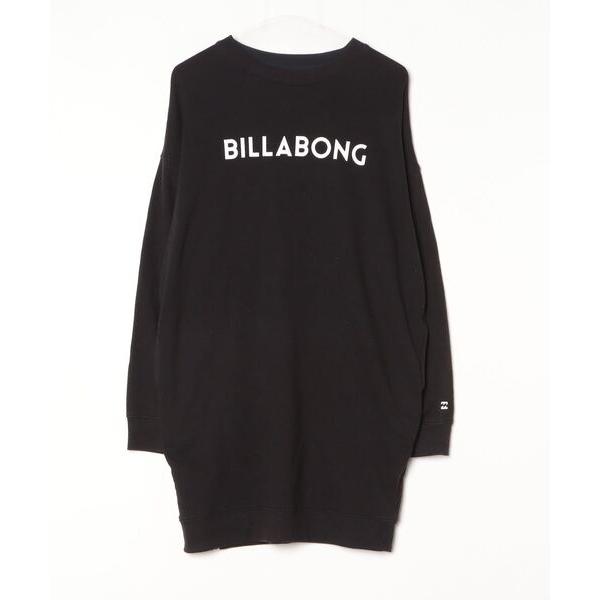 「BILLABONG」 長袖ワンピース MEDIUM ブラック レディース