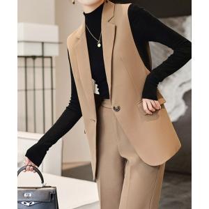 「SEU」 ベスト フリー ベージュ系その他 レディース