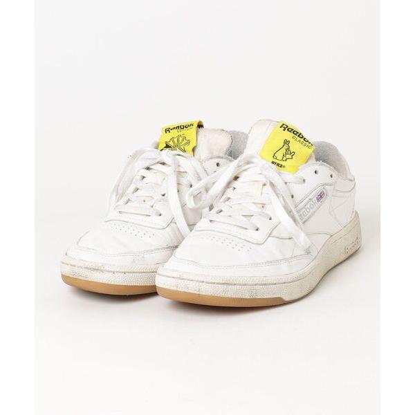 「Reebok」 ローカットスニーカー 25.0cm ホワイト メンズ