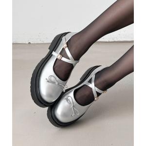 「Shoes in Closet」 シューズ M シルバー レディース