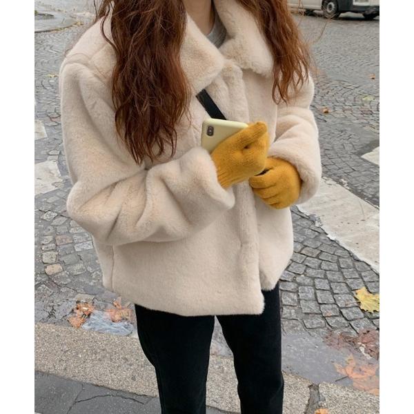 「by muni:r」 ジャケット FREE アイボリー レディース