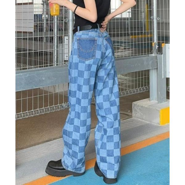 「RODEO CROWNS WIDE BOWL」 デニムパンツ X-SMALL ブルー系その他 レデ...