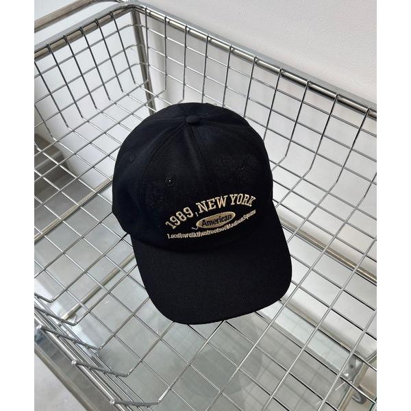キャップ 帽子 「ユニセックス」NYCロゴ刺繍キャップ メンズ レディース