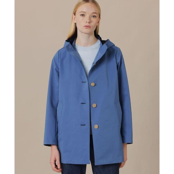 トレンチコート コート 「CHRYSTON/クリストン」バイカラーソロタフタフーデッドコート レディ...