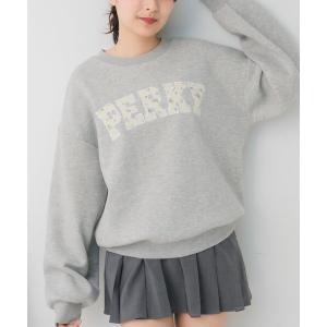 tシャツ フラワーロゴトレーナー レディース