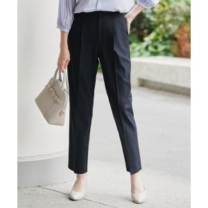 uvカット パンツ スマートビューティストレッチ テーパードパンツ レディース