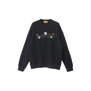 トレーナー スウェット HYSTERIC HOMIES刺繍 オーバーサイズスウェット レディース