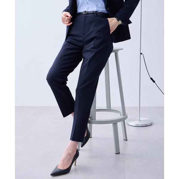 パンツ 「アルファブリック」ストレッチテーパードパンツ「セットアップ対応・UVカット」 レディース