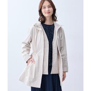 未使用　La TOTALITE ウールカシミヤ　ミドル丈　ノーカラーコート La TOTALITE（ラ トータリテ） ノーカラーコート 36 ベージュ