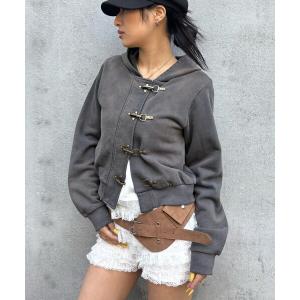 パーカー ファイヤーマンフックパーカー レディース