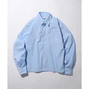 シャツ 「MAISON CLUB」Cropped Compact Shirt / クロップド丈コンパクトシャツ　ショート丈 メンズ レディース