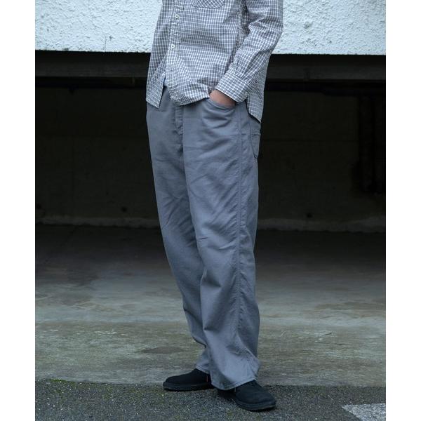 ワイドパンツ パンツ 「OMNIGOD mens / オムニゴッド」 綿麻ツイル ルーズイージーペイ...