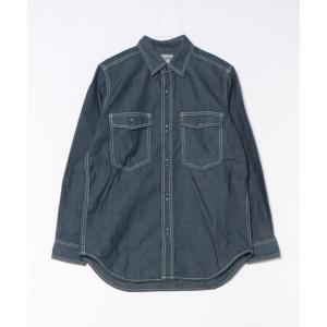 シャツ 「HOUSTON」デニムシャツ メンズ