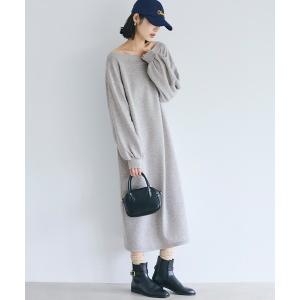 ワンピース 「WEB限定セール」裏毛2wayオフショルダーワンピース