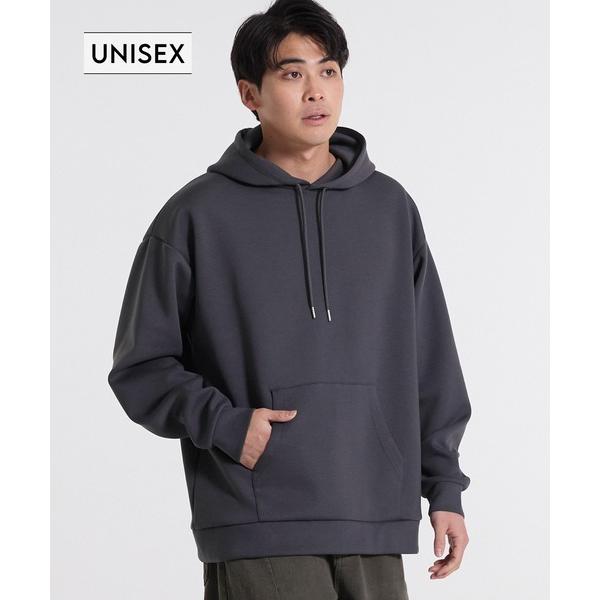 パーカー ソフトジャージーワイドプルパーカー メンズ レディース
