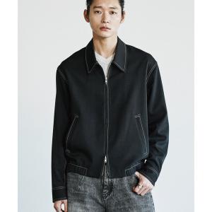 ブルゾン アウター TWILL STITCH LINE SHORT BLOUSON メンズ レディース