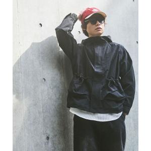 ナイロンジャケット 2WAYジップパーカー メンズ