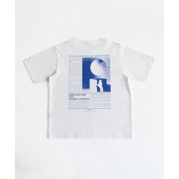 tシャツ Glitch poem back graphic T-shirts / グリッチポエムバッ...