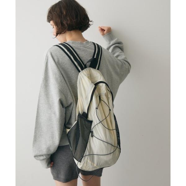 デイバック リュック mesh pocket sheer back pack / メッシュポケットシ...