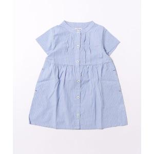 ワンピース 半袖シャツワンピース キッズ 子供服 女の子