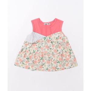 タンクトップ 肌着 ティアードノースリーブ キッズ 子供服 女の子