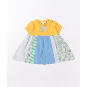 チュニック パッチワークチュニック キッズ 子供服 女の子