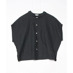 ブラウス シャツ ORCIVAL/オーシバル　リネンスリーブレスシャツ　LINEN SLEEVELESS SHIRT　OR-B0360 YLM