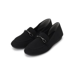 シューズ 「洗える」ニットローファー レディース