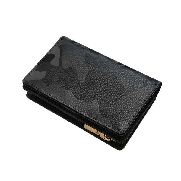 財布 牛革グラデーション折り財布 メンズ