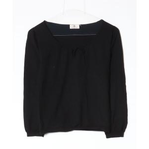 「OLD ENGLAND」 長袖ニット 36 ブラック レディース