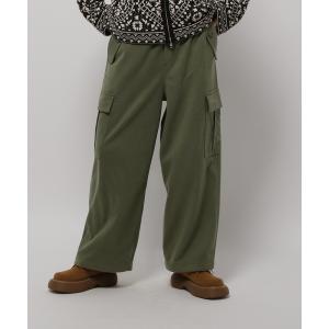 「niko and...」 カーゴパンツ FREE カーキ レディース