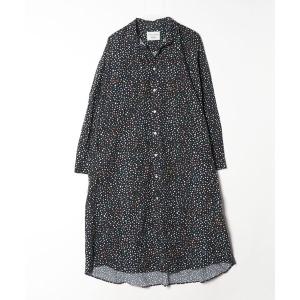 「TSUMORI CHISATO」 ドット柄シャツワンピース「Niko and...コラボ」 FREE ブラック レディース