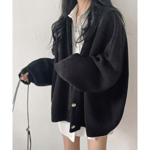 「AMOUR BOX」 カーディガン LARGE ブラック レディース