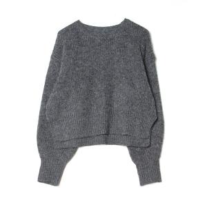 「titivate」 長袖ニット L グレー レディース