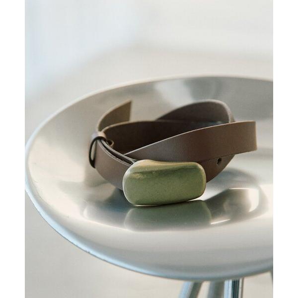 ベルト 「コーデを格上げ」イタバックルベルト レディース