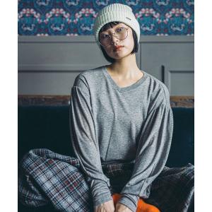 「niko and...」 長袖ニット LARGE ライトグレー レディース