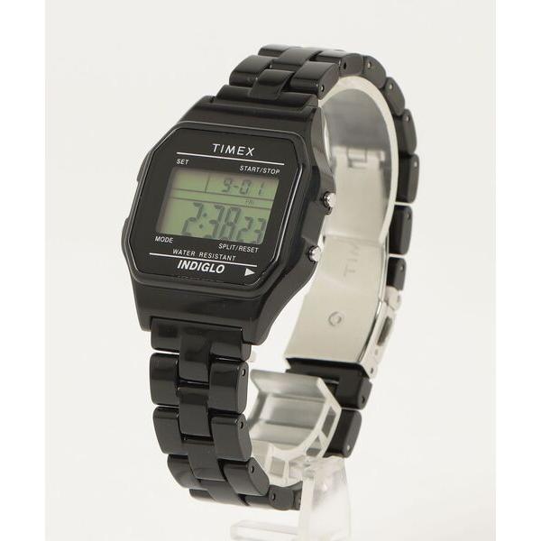 「TIMEX」 デジタル腕時計 FREE ブラック メンズ