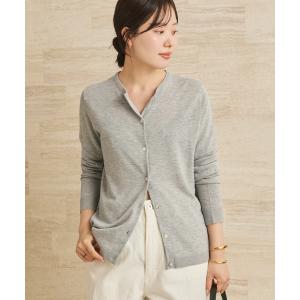 カーディガン 「追加」vis/silk mix カーディガン レディース
