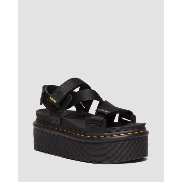 「Dr. Martens」 フラットサンダル 5 ブラック レディース