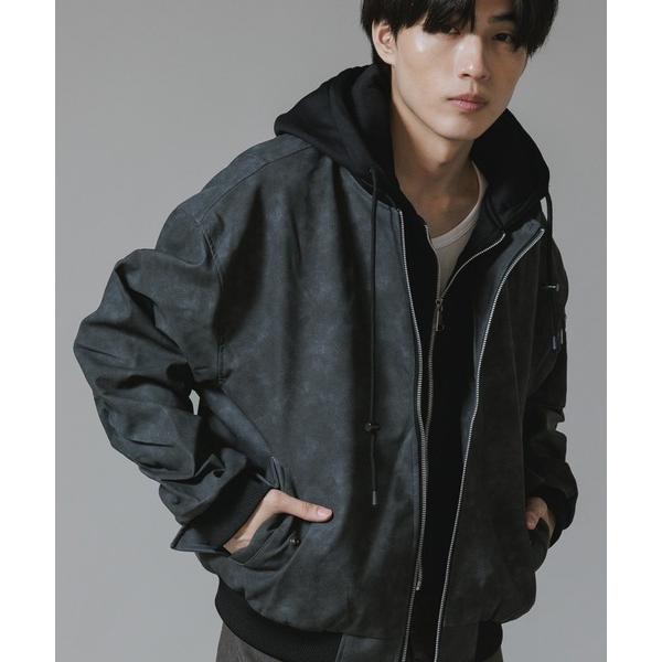 「Theater code」 ブルゾン M チャコール メンズ