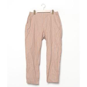 「niko and...」 イージーパンツ MEDIUM ブラウン メンズ