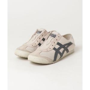 「Onitsuka Tiger」 スリッポン 22.5 ベージュ系その他 メンズ