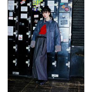 「niko and...」 サロペットスカート LARGE ブラック レディース