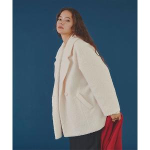 「titivate」 ジャケット FREE アイボリー レディース