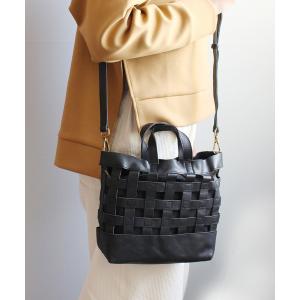 「ground green store」 2WAYバッグ FREE ブラック レディース